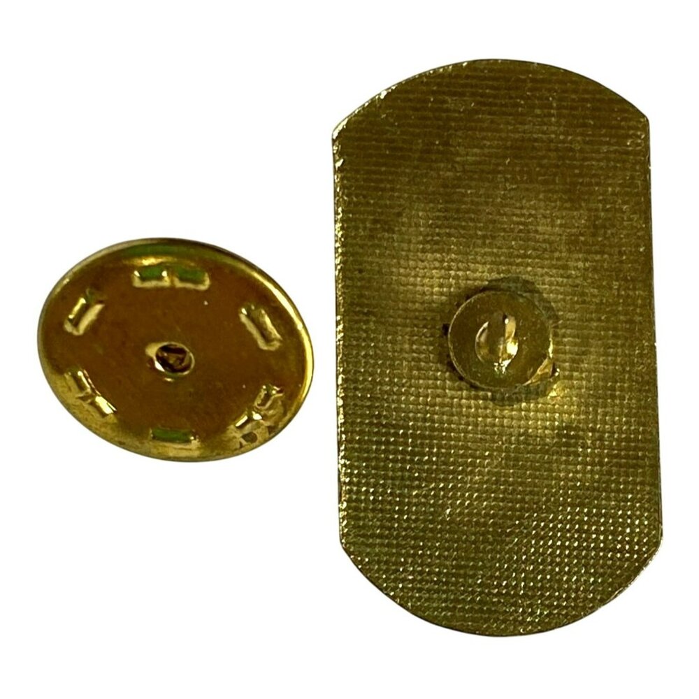 Campbells Soup Vintage Pin Warhol Collectors Item Lapel Tie Tack Metal RARE! - Picture 3 of 4